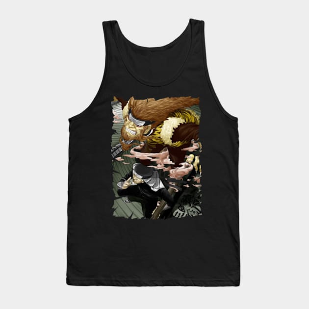 HIRUZEN SARUTOBI ANIME MERCHANDISE Tank Top by julii.draws